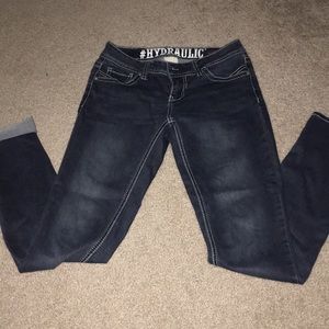 Hydraulic skinny jeans size 3/4